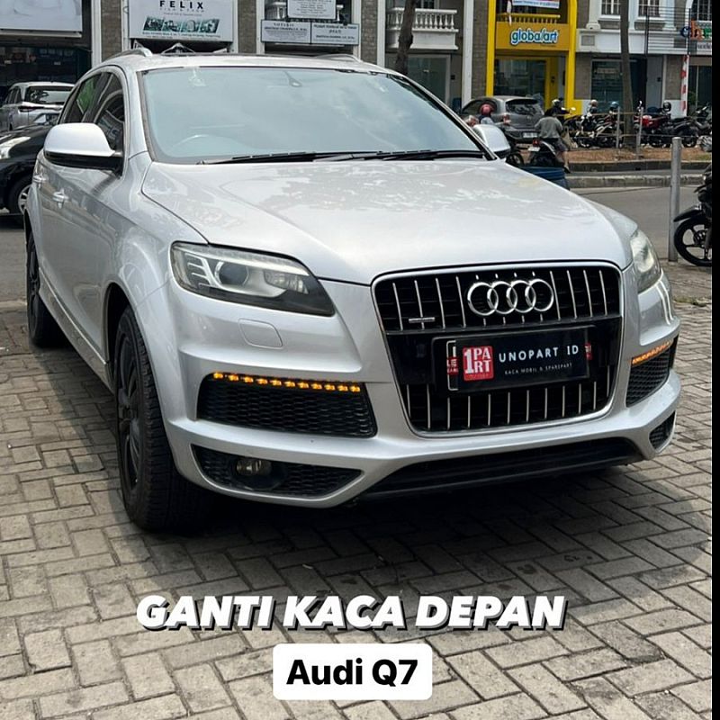 Kaca Depan Audi Q7 4L 2006-2015 Rain Sensor List SNI & E4 Eropa - foto 3