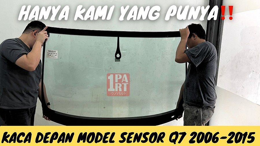 Kaca Depan Audi Q7 4L 2006-2015 Rain Sensor List SNI & E4 Eropa - foto 2