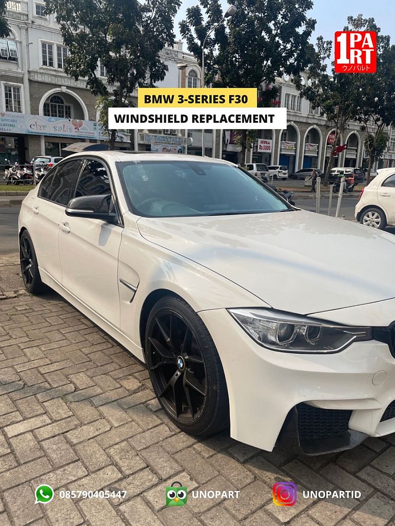 Kaca Depan BMW 3 Series Seri 3 F30 F35 2012- SNI DOT459 USA E4 Europe - foto 3