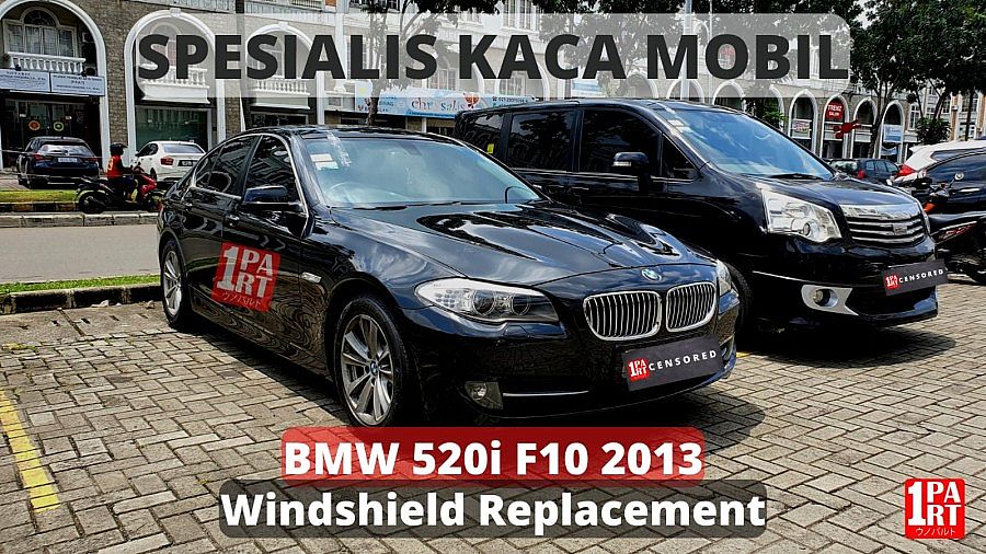 Kaca Depan BMW 5 Series / Seri 5 F10 2010-2016 Terima Pemasangan - foto 4