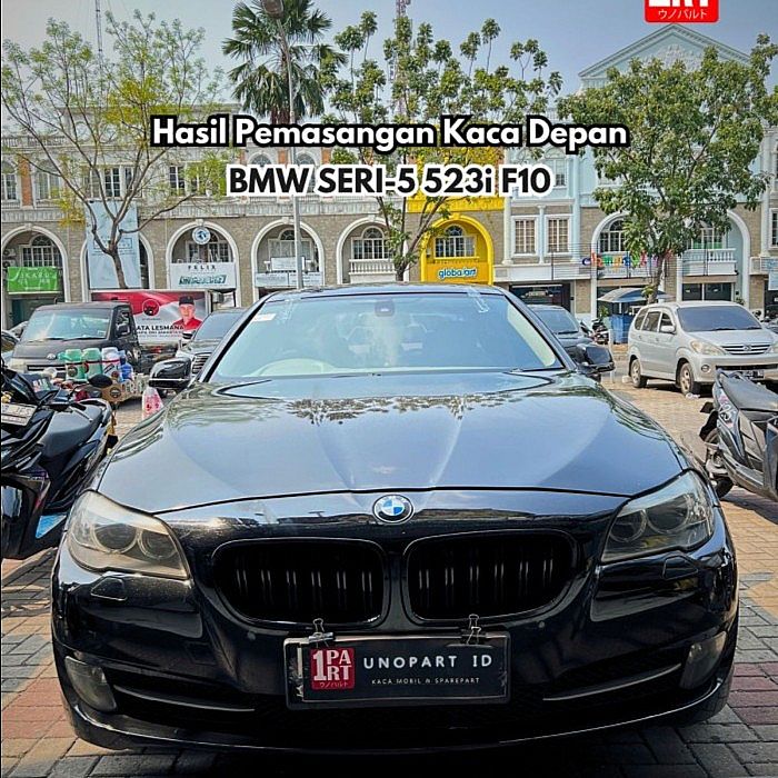 Kaca Depan BMW 5 Series / Seri 5 F10 2010-2016 Terima Pemasangan - foto 3