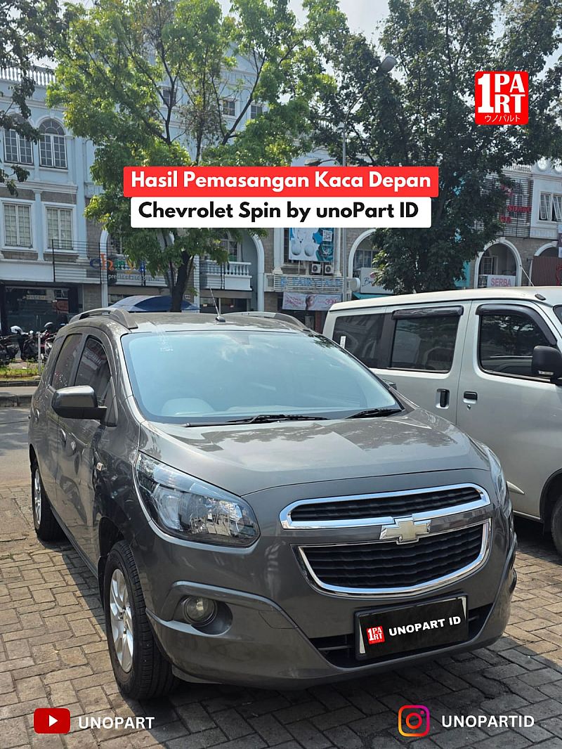 Kaca Depan Chevrolet Spin Terima Pemasangan by unoPart ID Spesialis Kaca Mobil - foto 2