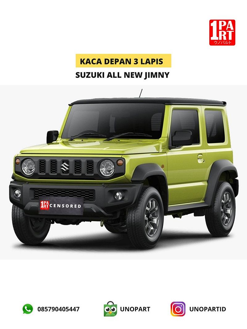 Kaca Depan Laminated 3 Lapis Suzuki All New Jimny 2019- Terima Pasang - foto 4