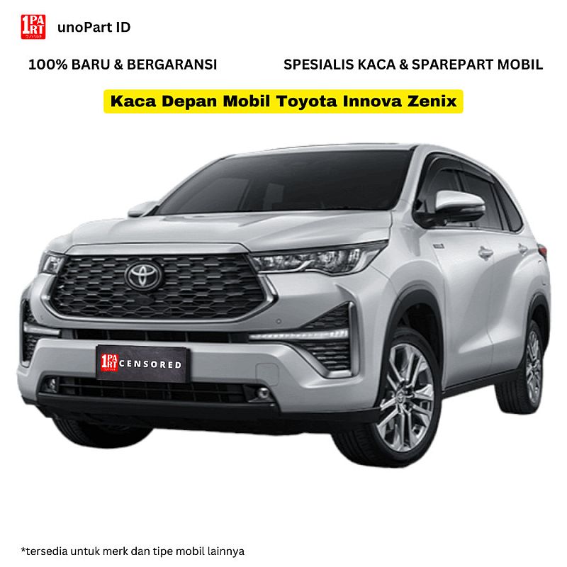 Kaca Depan Laminated Toyota Kijang Innova Zenix Terima Pemasangan - foto 4