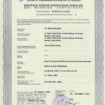 Kaca Depan Laminated Triton 08-15 Mulia Glass Terima Pemasangan - foto 5