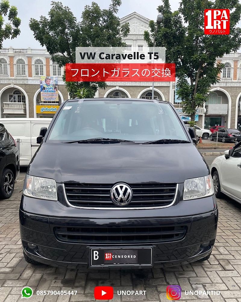 Kaca Depan Laminated VW Caravelle T5 2003-2016 SNI & DOT-459 & E4 Euro - foto 2