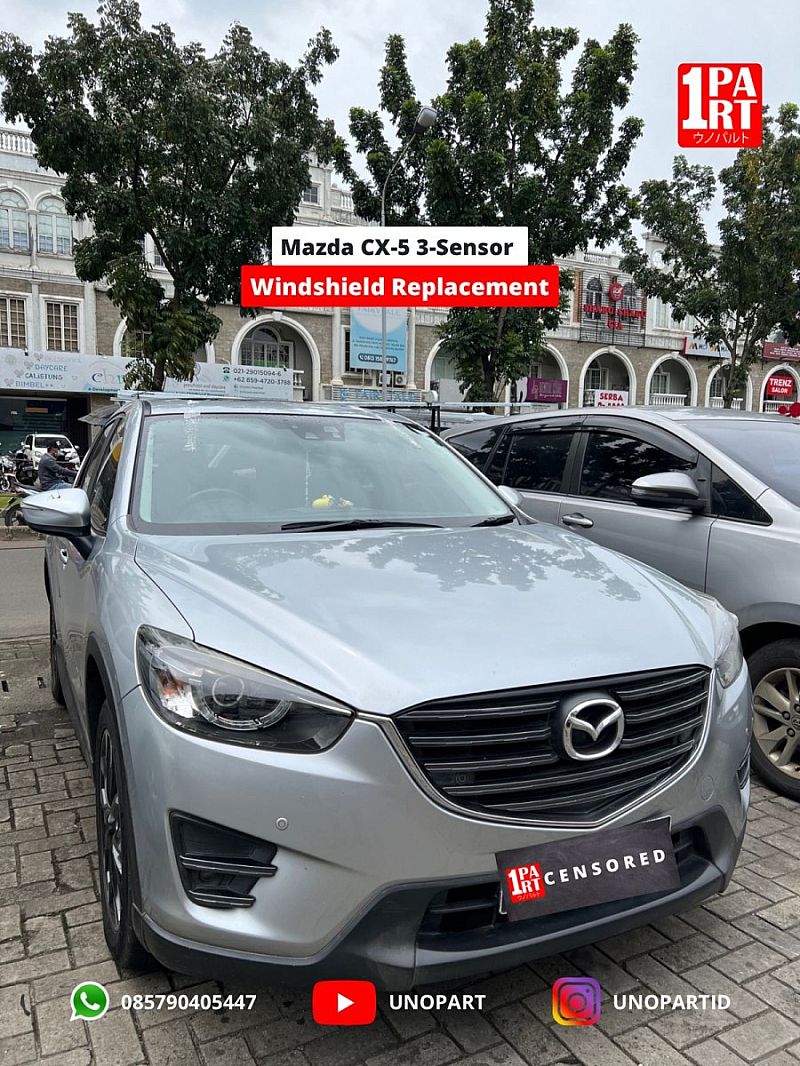 Kaca Depan Mazda CX-5 CX5 Skyactiv 14-17 KE Facelift 3 Sensor List - foto 4