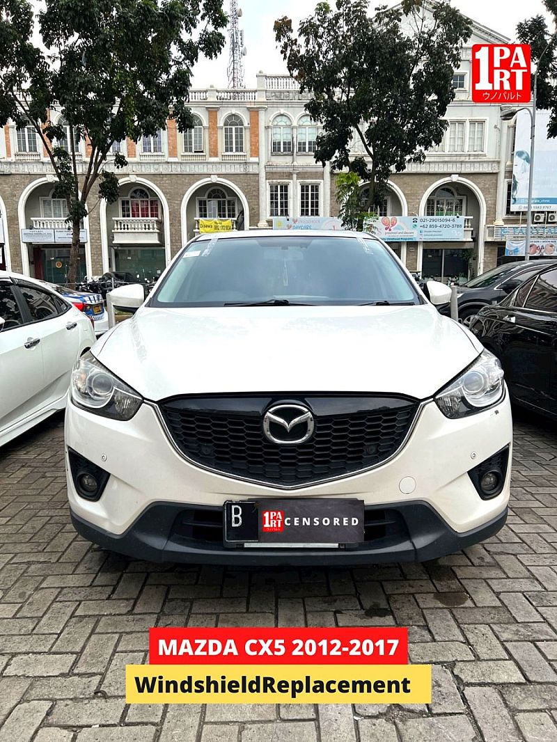 Kaca Depan Mazda CX5 2012-2017 1 Rain Sensor Kiri + List Kaca - foto 2