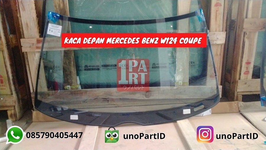 Kaca Depan Mercy Mercedes Benz W124 E Class Coupe 2-Doors by unoPart - foto 4