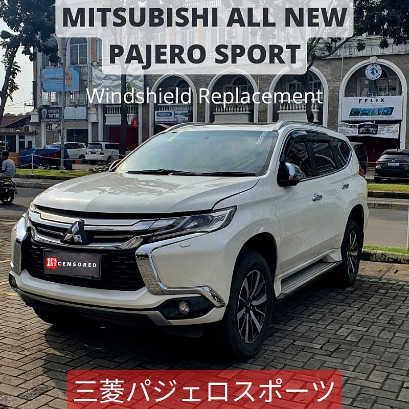 Kaca Depan Mitsubishi New Pajero Sport 2016-ON Mulia Glass Original - foto 2