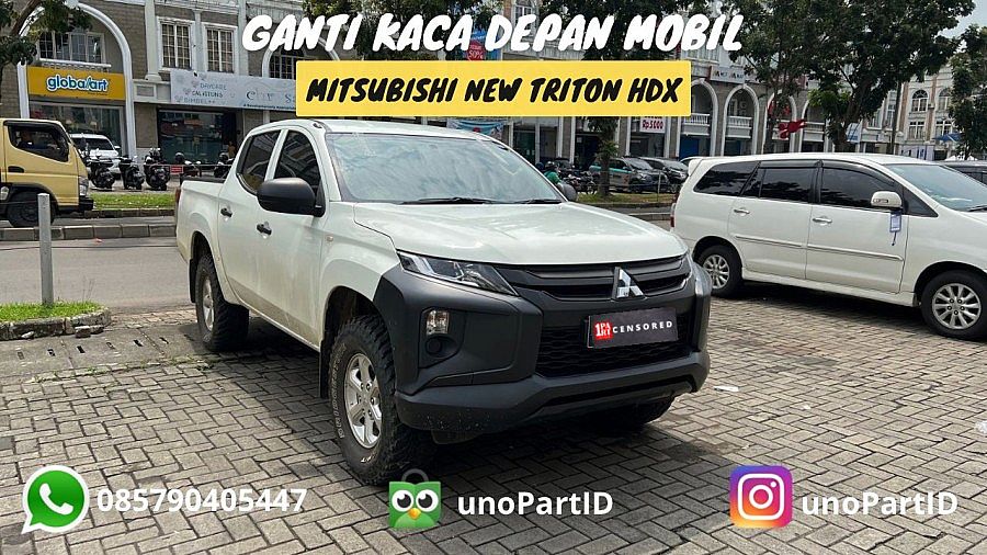 Kaca Depan Mitsubishi Strada Triton 2014- L200 Terima Pemasangan - foto 3