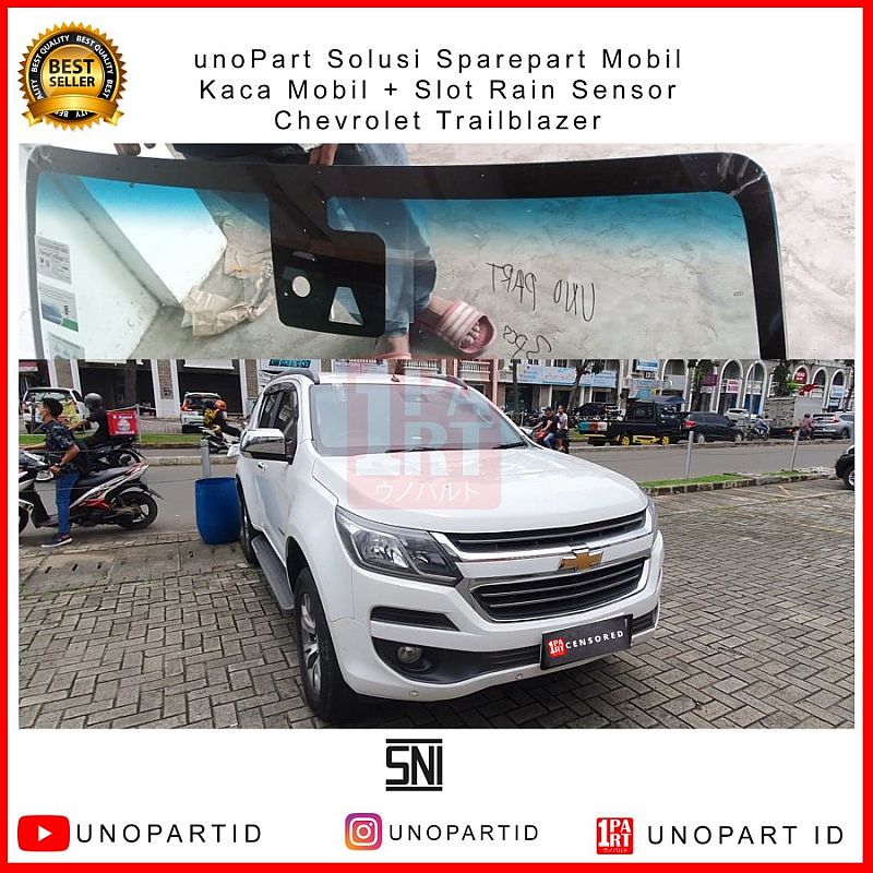 Kaca Depan Mobil Chevrolet Colorado / Trailblazer 12- Rain Sensor SNI - foto 3