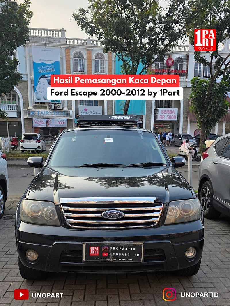 Kaca Depan Mobil Ford Escape 2000-2007 SNI DOT - foto 3