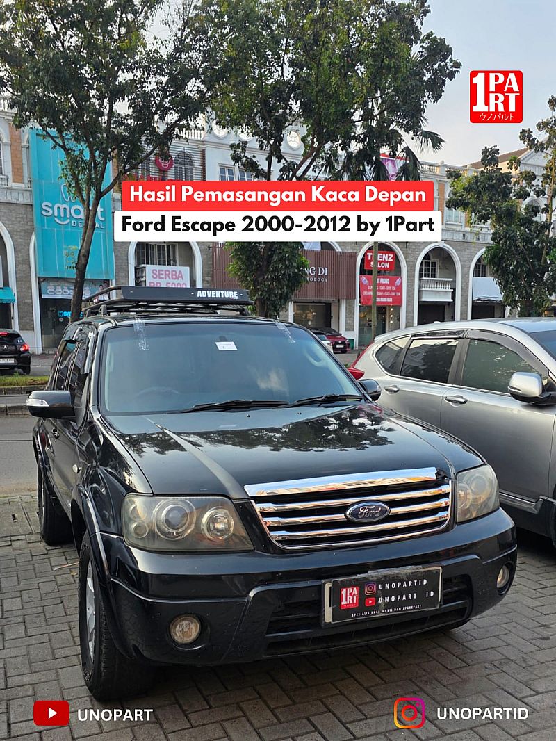 Kaca Depan Mobil Ford Escape 2000-2007 SNI DOT - foto 5