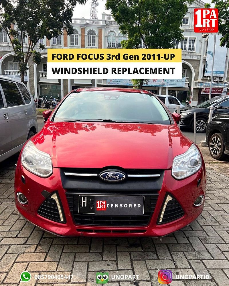 Kaca Depan Mobil Ford Focus 3rd Gen 2011- Hatchback & Sedan HeaterList - foto 4