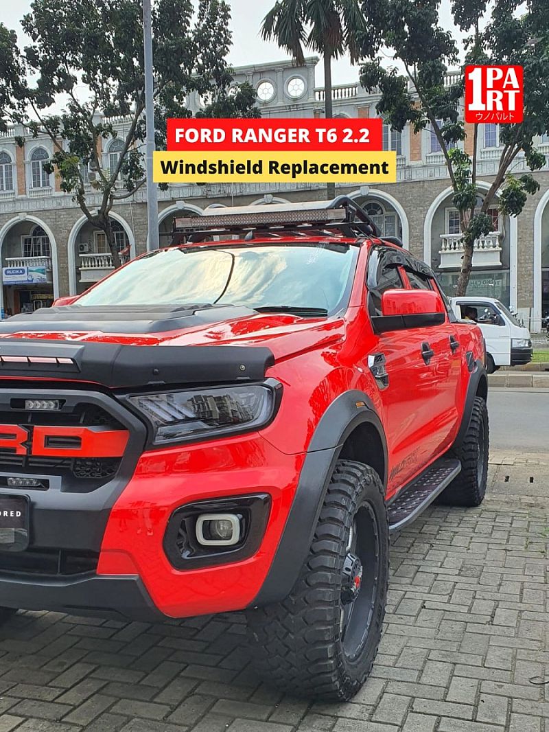 Kaca Depan Mobil Ford Ranger 2011-2015 T6 2D/4D by FY Glass - foto 4