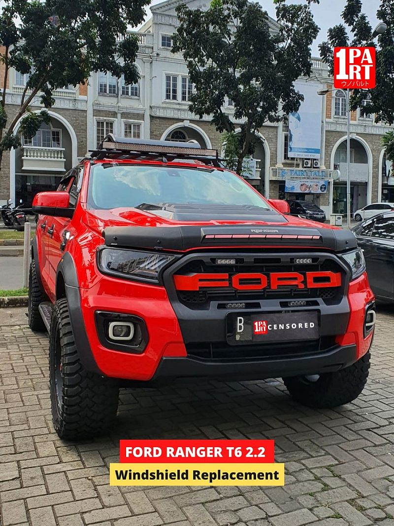 Kaca Depan Mobil Ford Ranger 2011-2015 T6 2D/4D by FY Glass - foto 3