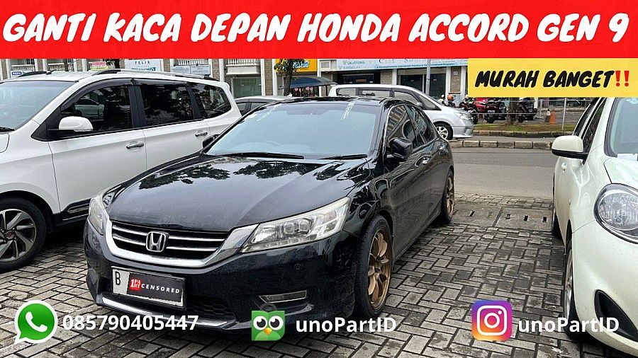 Kaca Depan Mobil Honda Accord 13-17 9th Gen Rain Sensor FY Glass - foto 2