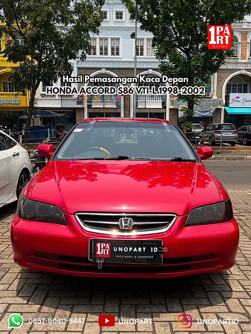 Kaca Depan Mobil Honda Accord 1998-2002 S84 S86 6th Gen by FY Glass - foto 3