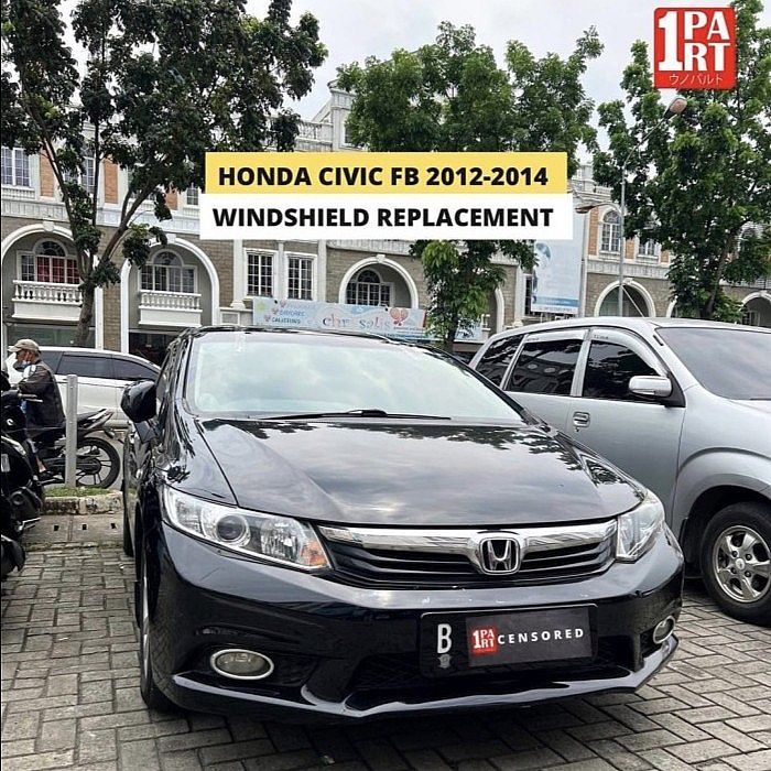 Kaca Depan Mobil Honda All New Civic FB 2012-2014 9th Gen - foto 2
