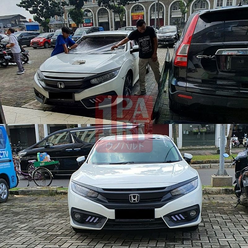 Kaca Depan Mobil Honda All New Civic Turbo Type R 2016- Non Sensor - foto 3