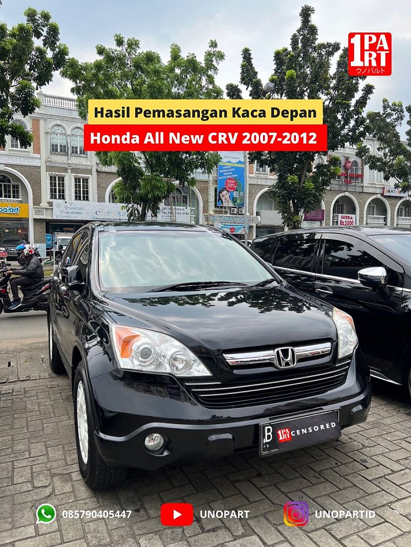 Kaca Depan Mobil Honda All New CRV 2007-2012 3rd Gen + Pemasangan - foto 4