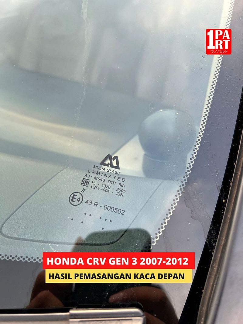 Kaca Depan Mobil Honda All New CRV 2007-2012 3rd Gen - foto 4