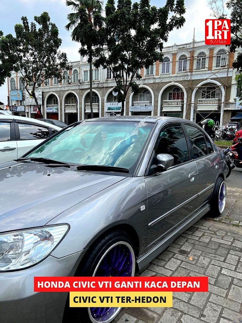 Kaca Depan Mobil Honda Civic VTIS VTI 2000-2005 S5A Century SNI DOT - foto 3