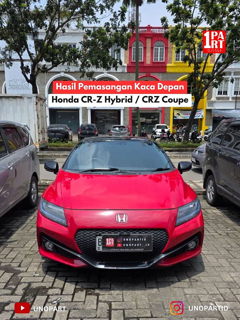 Kaca Depan Mobil Honda CR-Z Hybrid / CRZ Coupe 2 Pintu Terima Pemasangan by unoPart ID 1Part - foto 2