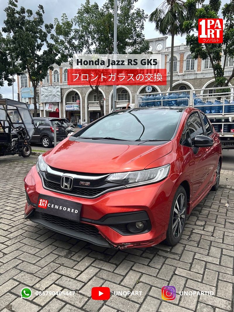 Kaca Depan Mobil Honda Jazz 2013-2019 3rd Gen - foto 2