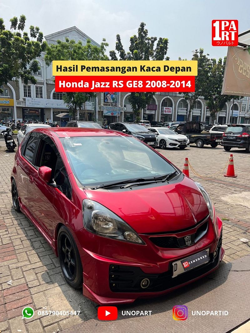 Kaca Depan Mobil Honda Jazz S & RS 2008-2013 Check Our Youtube! - foto 2