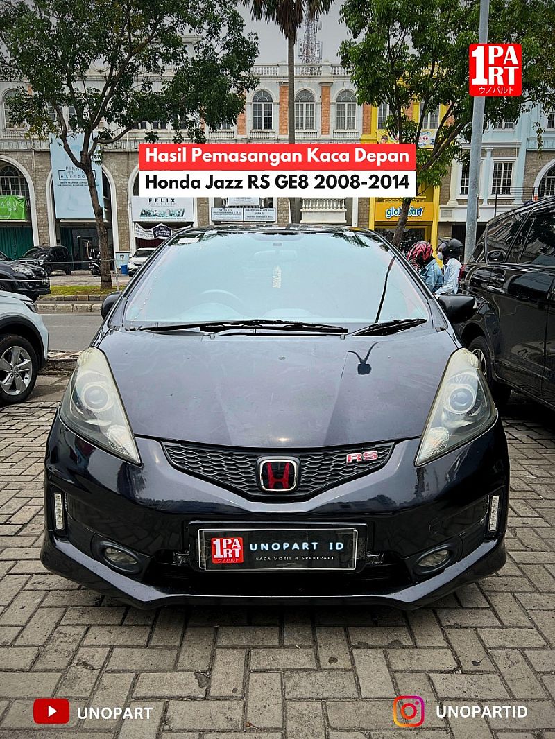 Kaca Depan Mobil Honda Jazz S & RS 2008-2013 Mulia Glass Original - foto 4