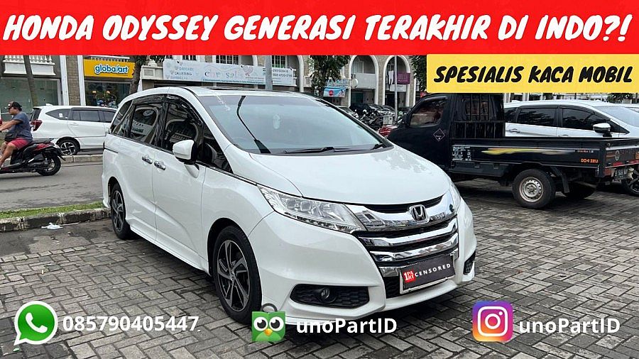 Kaca Depan Mobil Honda Odyssey 2013- 5th Gen RC Terima Pemasangan - foto 2