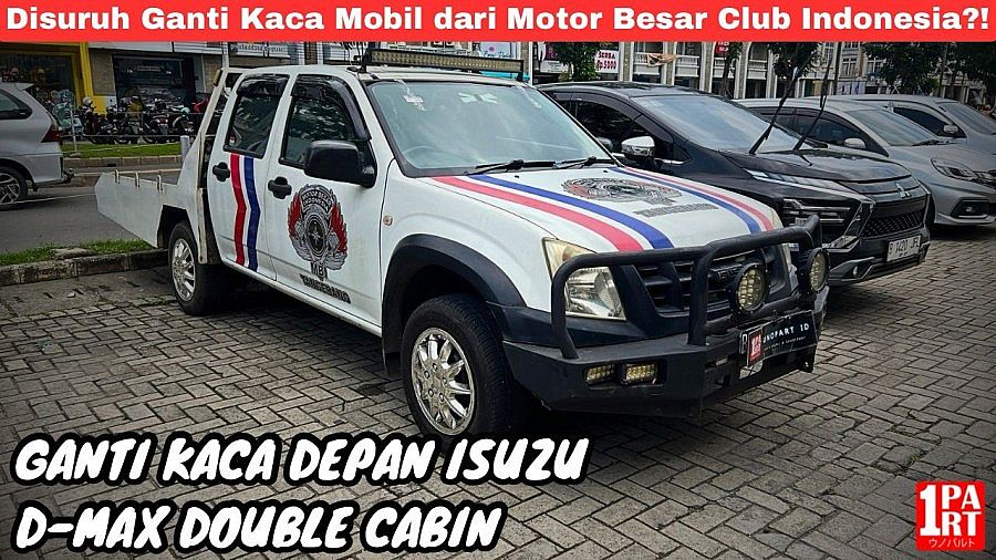 Kaca Depan Mobil Isuzu Dmax D Max Gen 1 02-12 SNI DOT - foto 2