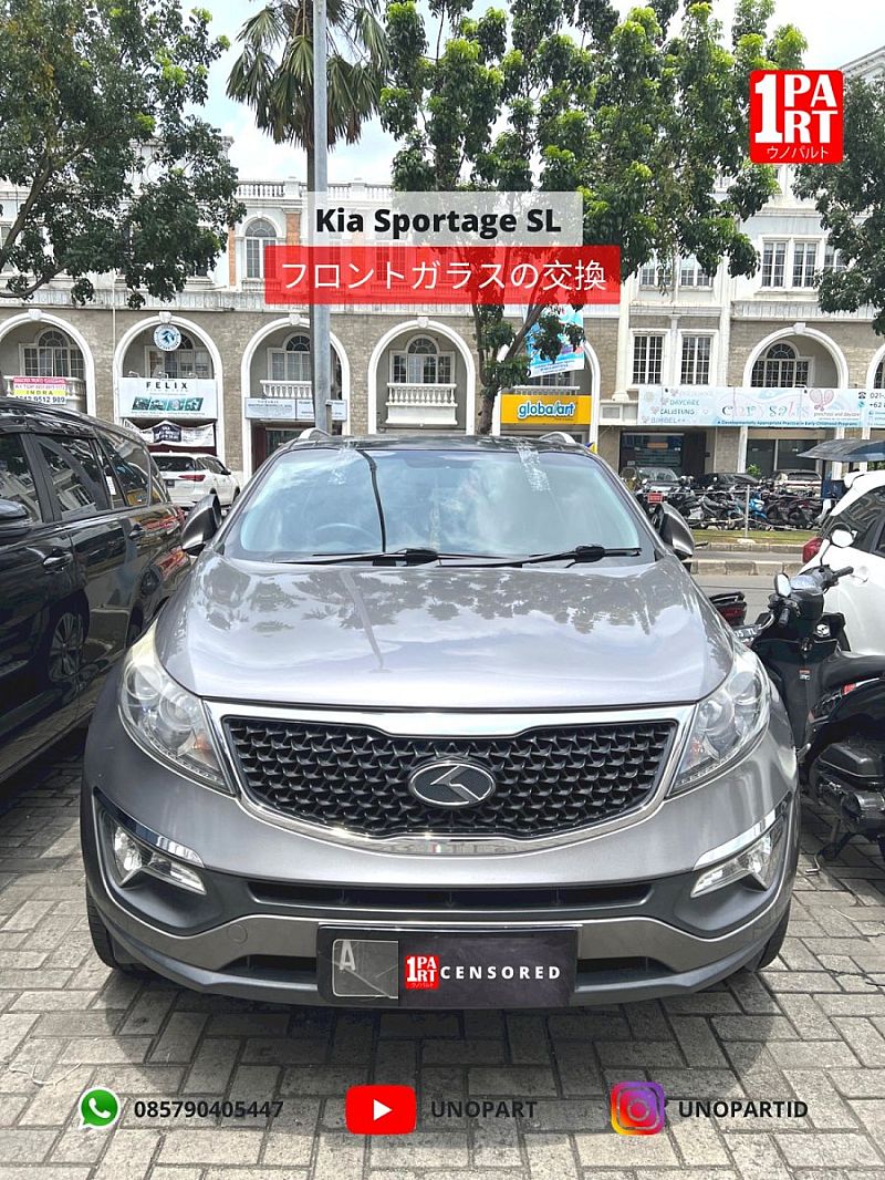 Kaca Depan Mobil Kia Sportage 2010-2015 SL Original Replacement - foto 4