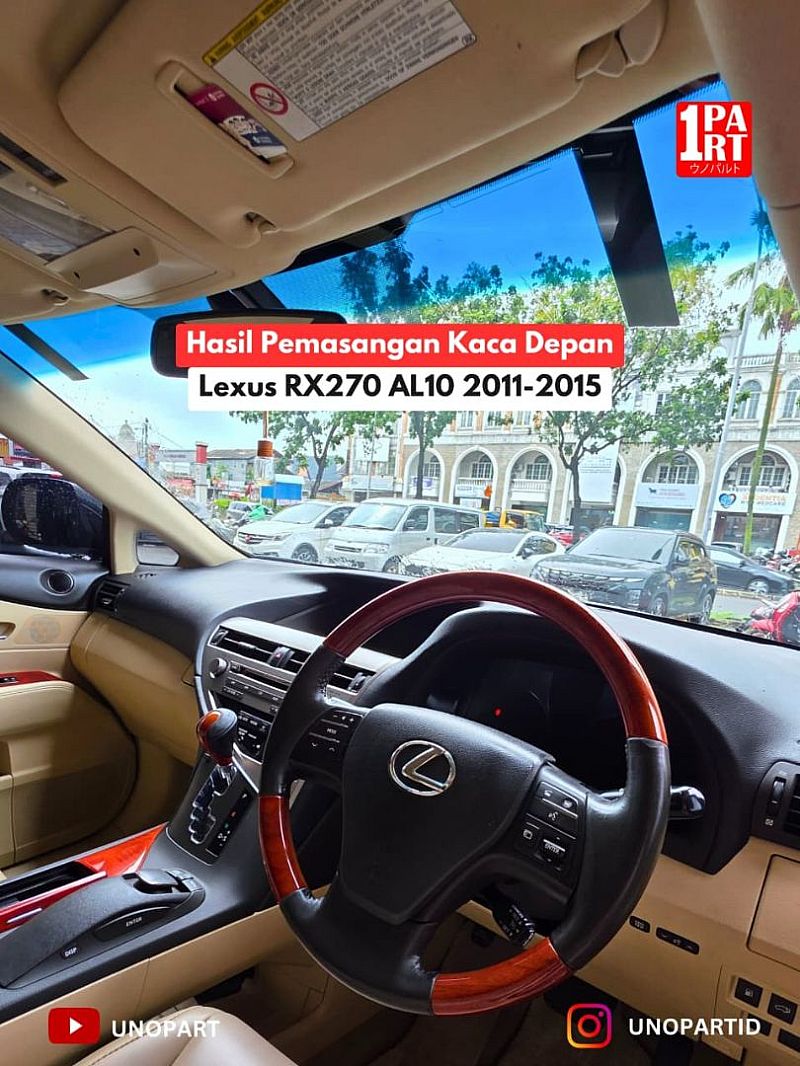 Kaca Depan Mobil Lexus RX 270 RX270 2011-2015 AL10 SNI by unoPart ID - foto 3