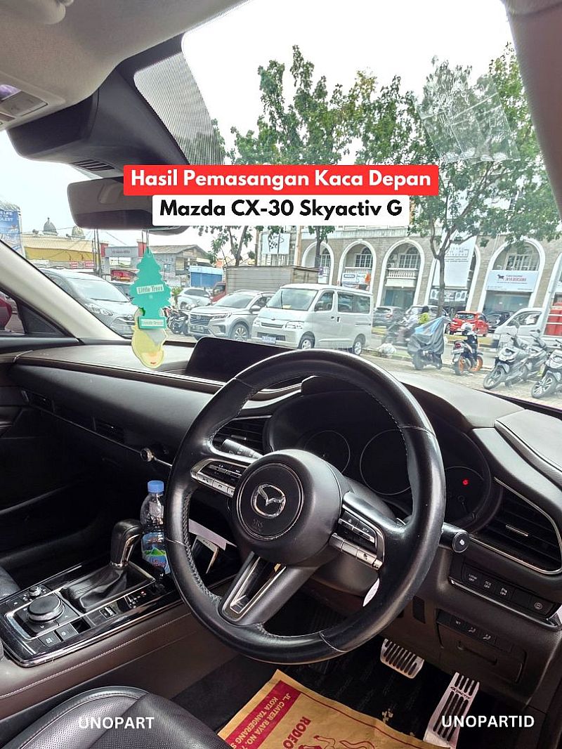 Kaca Depan Mobil Mazda CX-30 CX30 Skyactiv G Menerima Pemasangan by unoPart ID - foto 2