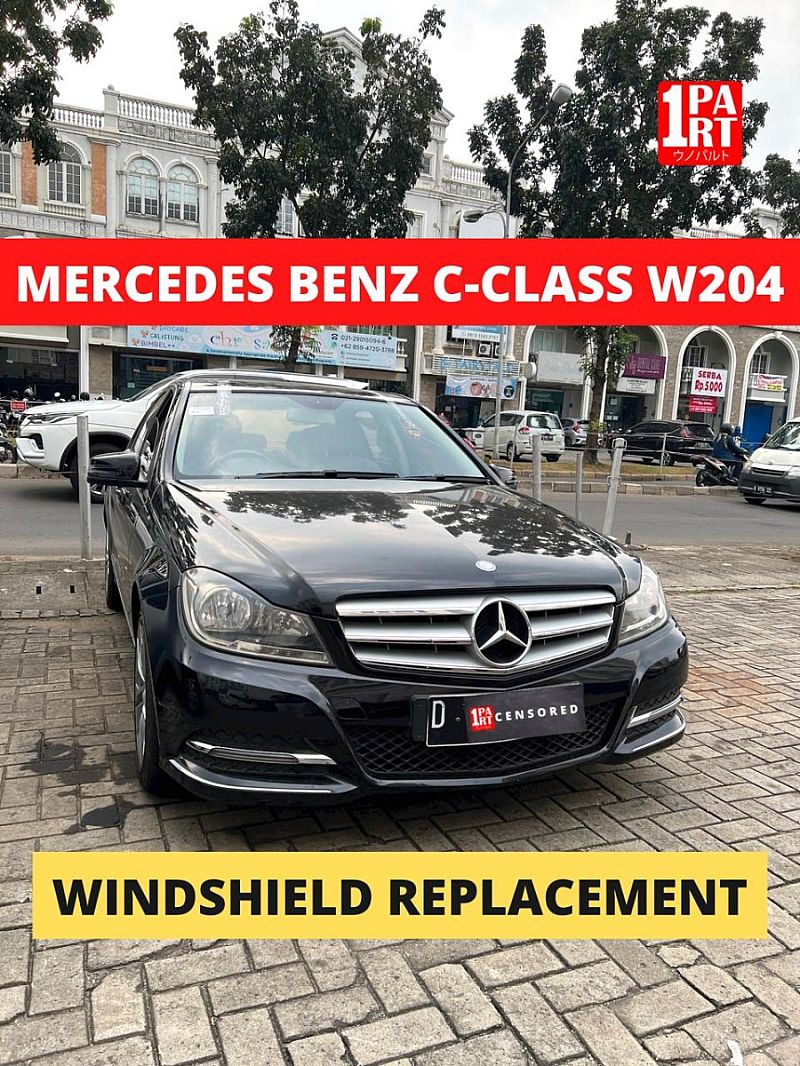 Kaca Depan Mobil Mercedes-Benz C-Class 2007-2014 W204 OEM Replacement - foto 4