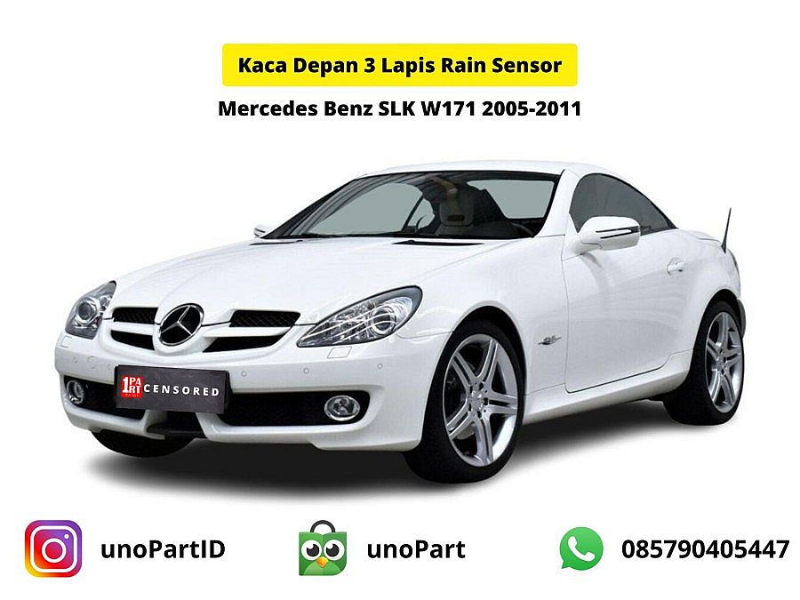 Kaca Depan Mobil Mercedes-Benz Mercy SLK W171 2005-2011 Terima Pasang - foto 4