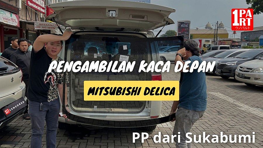 Kaca Depan Mobil Mitsubishi Delica Original Replacement Terima Pasang - foto 2