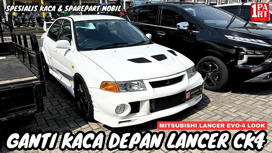 Kaca Depan Mobil Mitsubishi Lancer Evo 4 1995-2003 LG41 CK2 SNI DOT459 - foto 2
