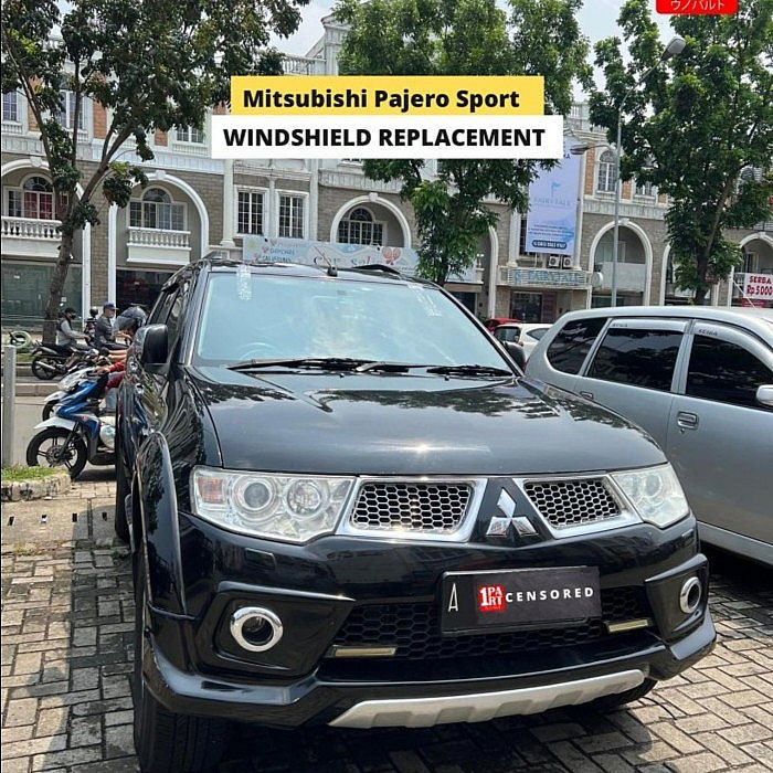 Kaca Depan Mobil Mitsubishi Pajero Sport 2008-2015 SNI & DOT-459 - foto 2