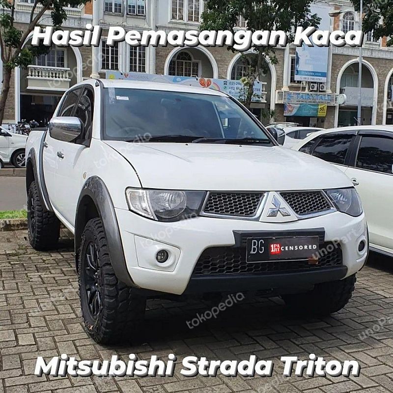 Kaca Depan Mobil Mitsubishi Strada Triton 2005-2015 L200 4th Gen - foto 2