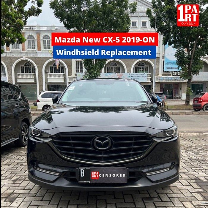 Kaca Depan Mobil New Mazda CX5 CX-5 2017-UP Rain Sensor Terima Pasang - foto 2