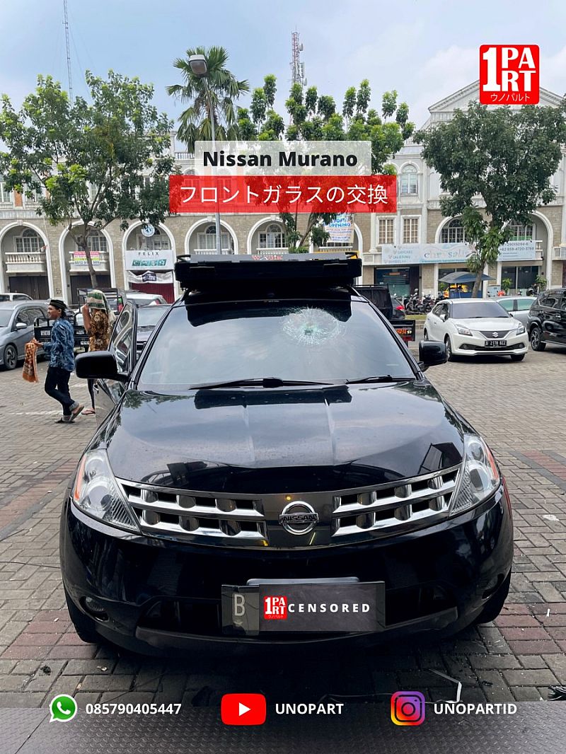 Kaca Depan Mobil Nissan Murano 2002-2007 Z50 1st Gen SNI DOT-459 USA - foto 3