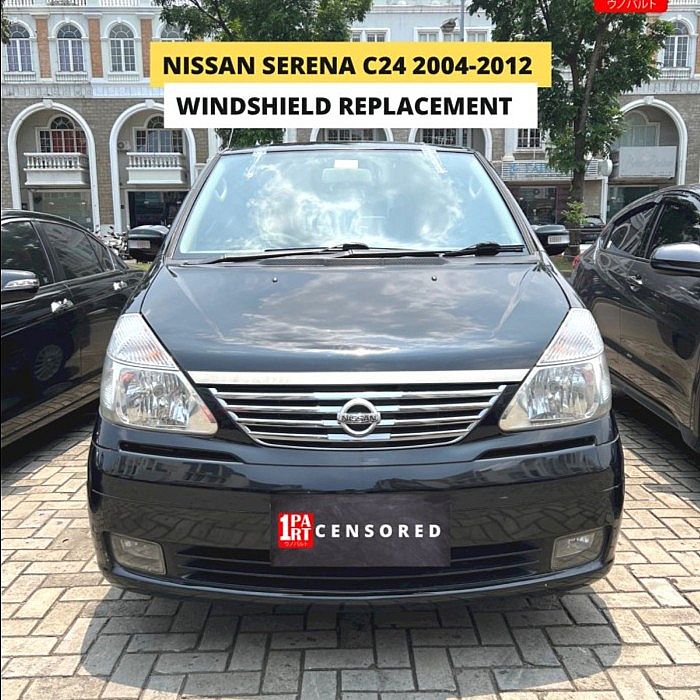 Kaca Depan Mobil Nissan Serena 2005-2010 MKIII C24 SNI & DOT459 USA - foto 2