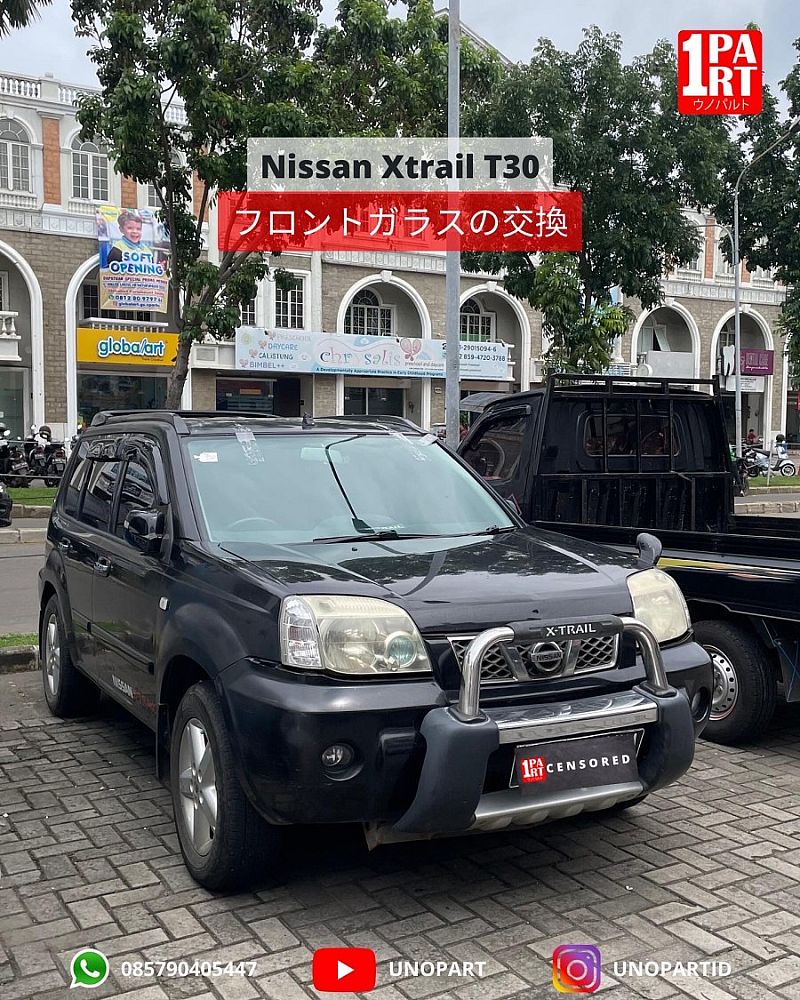 Kaca Depan Mobil Nissan Xtrail 2003-2006 T30 Original Replacement - foto 2