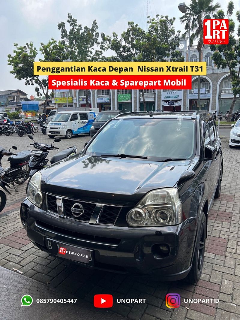 Kaca Depan Mobil Nissan Xtrail 2008-2013 T31 Original Replacement - foto 2