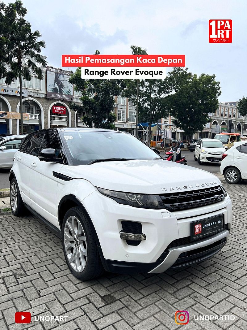 Kaca Depan Mobil Range Rover Evoque 2011- SUV Rain Sensor + List - foto 2