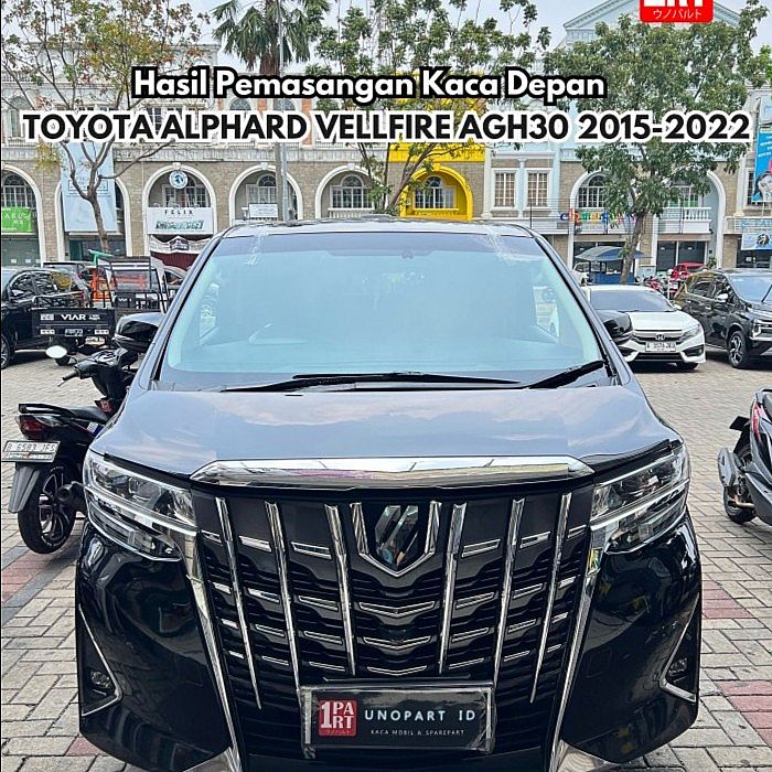Kaca Depan Mobil Toyota Alphard Vellfire 2015- ANH30 3rd Gen SNI - foto 2